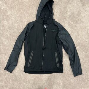 Nike Black and Gray Performance Jacket
